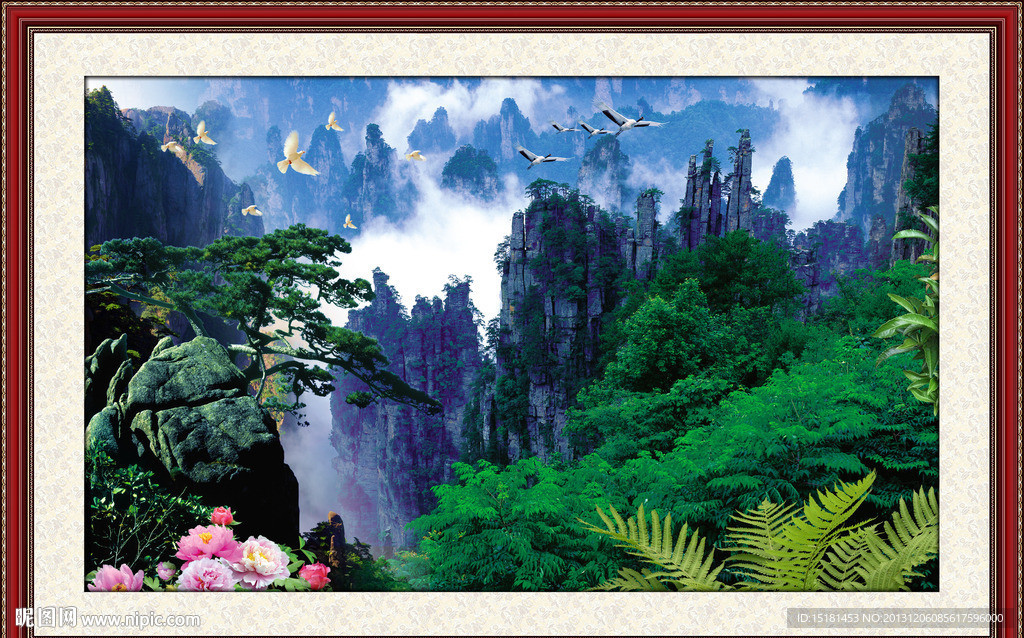 黄山迎客松