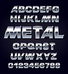 金属字母