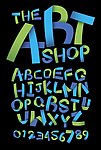 折纸条字母