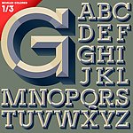 质感字母