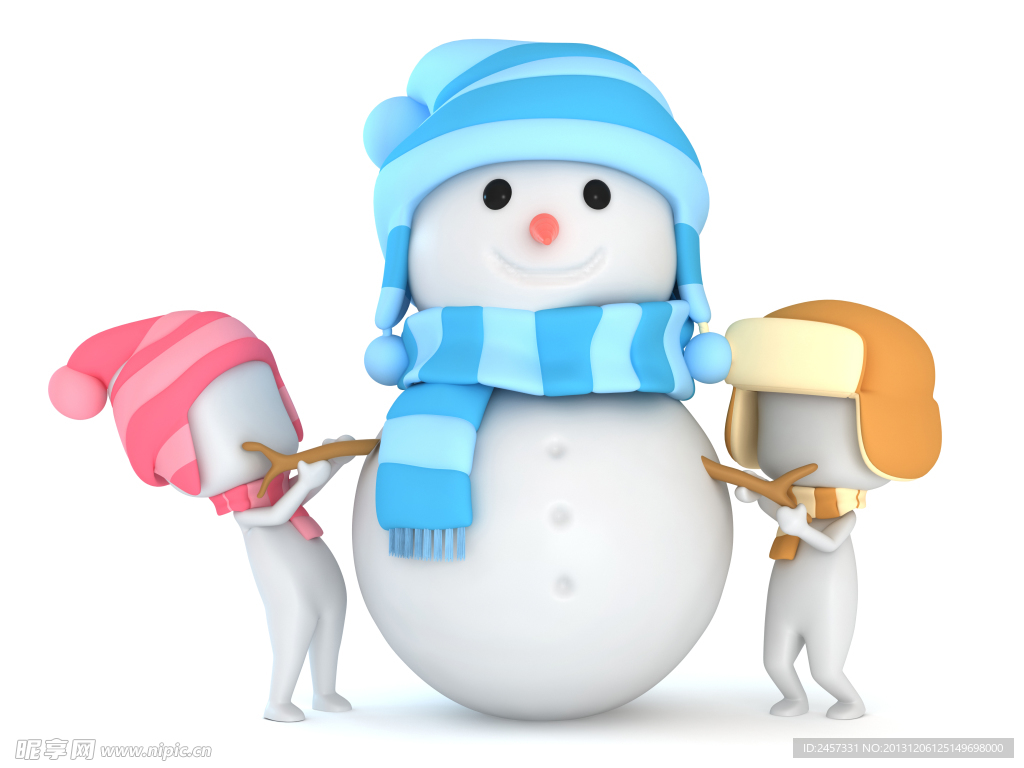 孩子和雪人