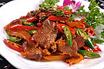 回锅牛肉