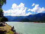 西藏川藏线自然风景