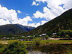 西藏川藏线自然风景