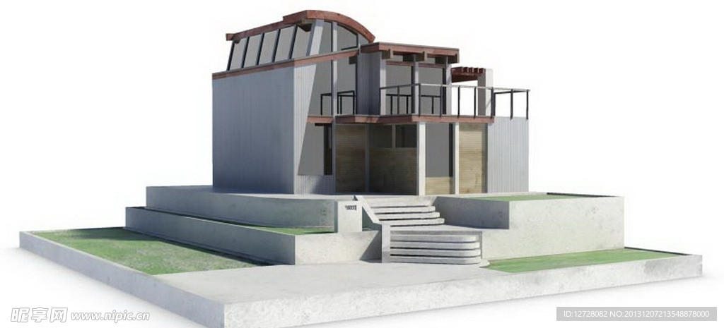 室外建筑 建筑模型