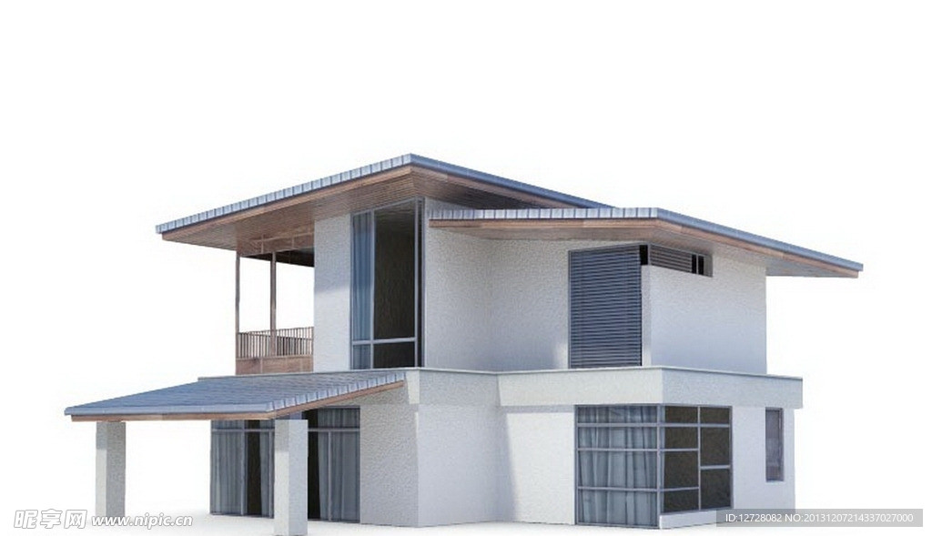 室外建筑 建筑模型