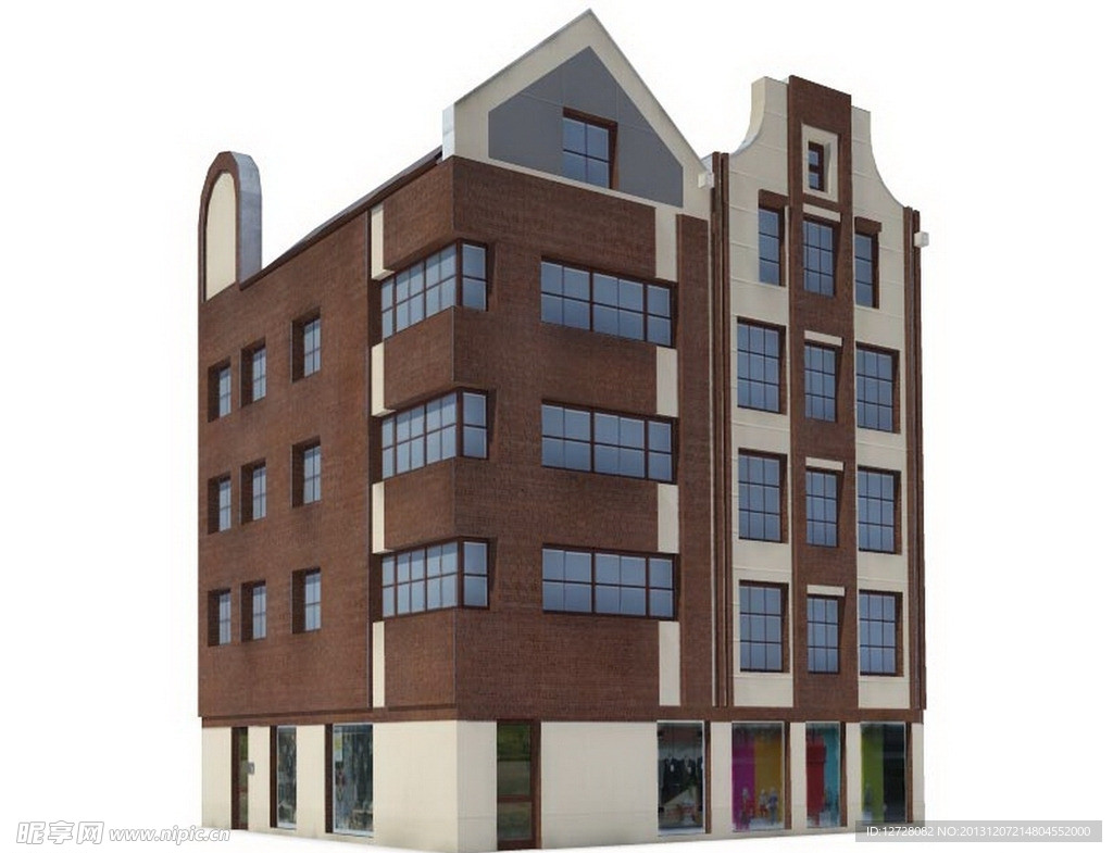 室外建筑 建筑模型