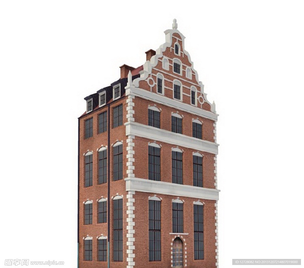 室外建筑 建筑模型