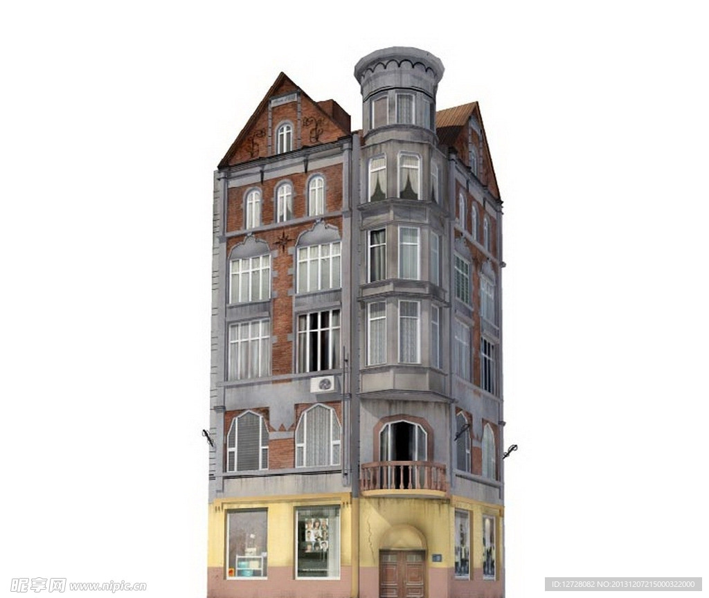 室外建筑 建筑模型