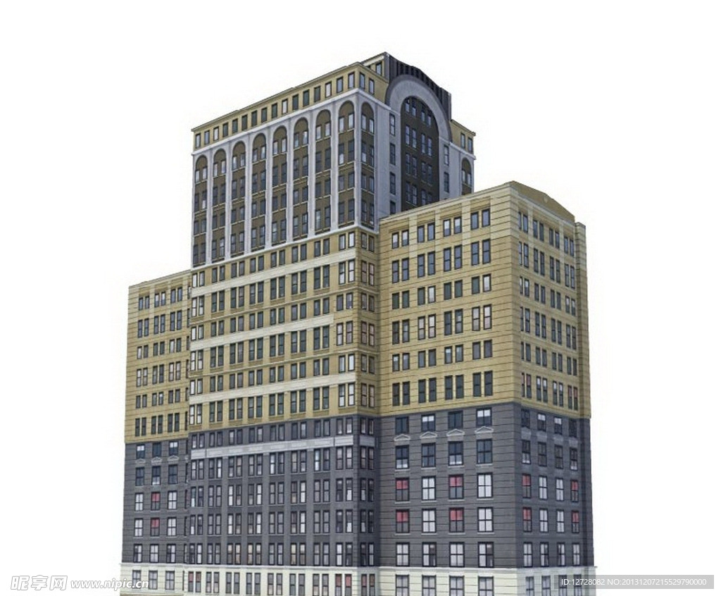 室外建筑 建筑模型