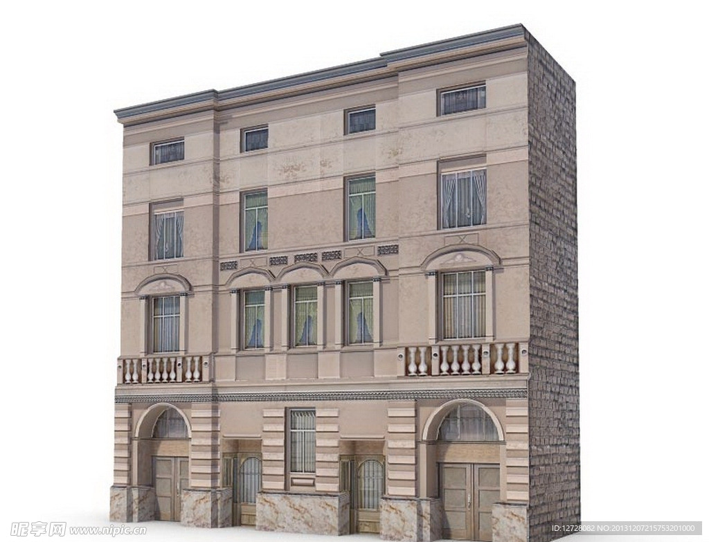 室外建筑 建筑模型
