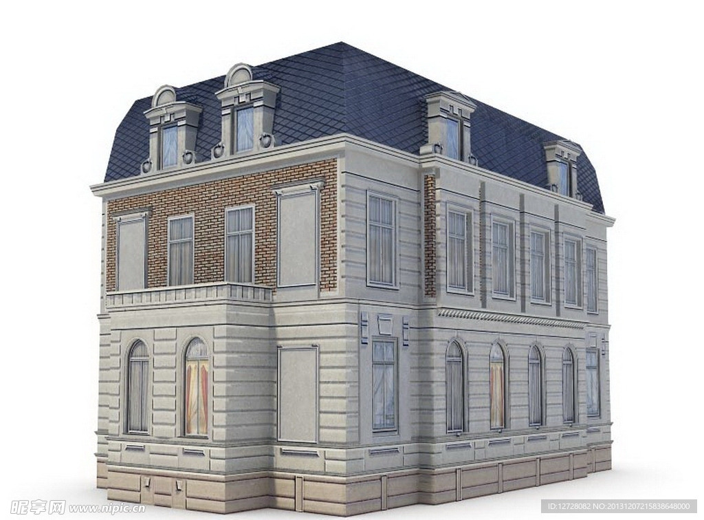 室外建筑 建筑模型