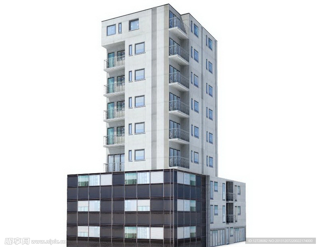 室外建筑 建筑模型
