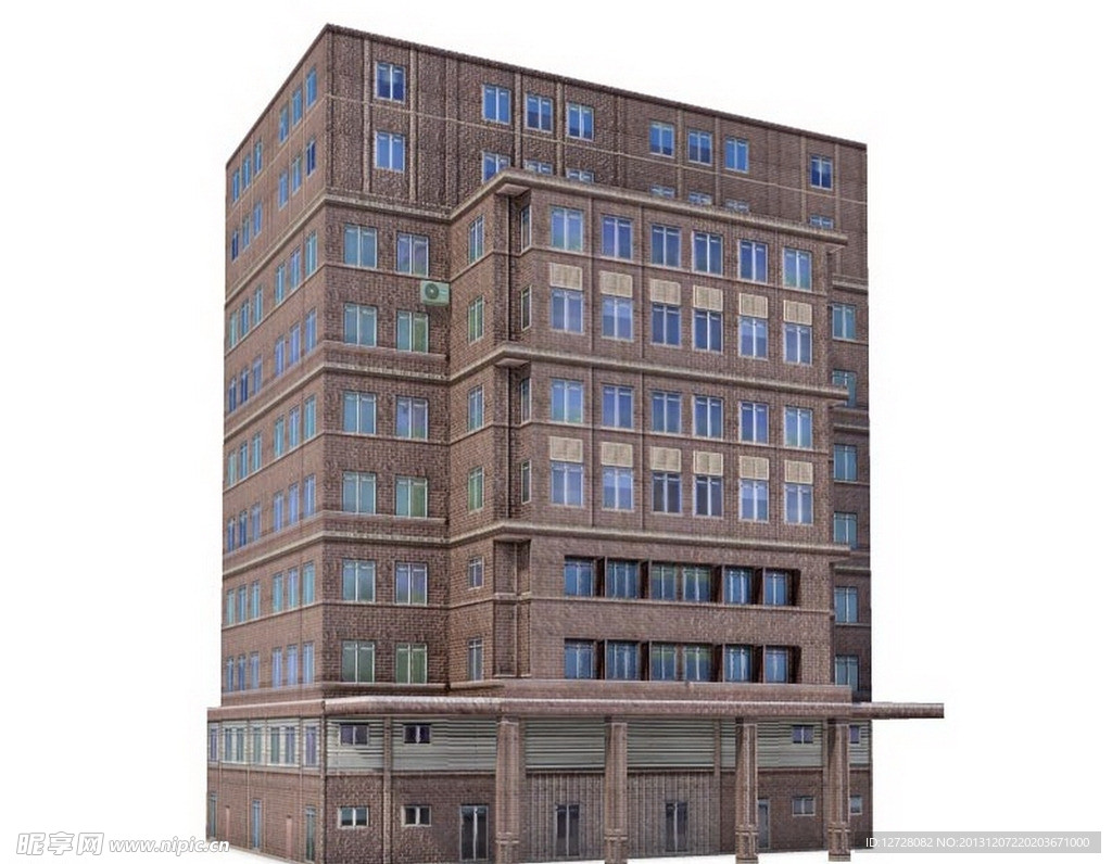 室外建筑 建筑模型