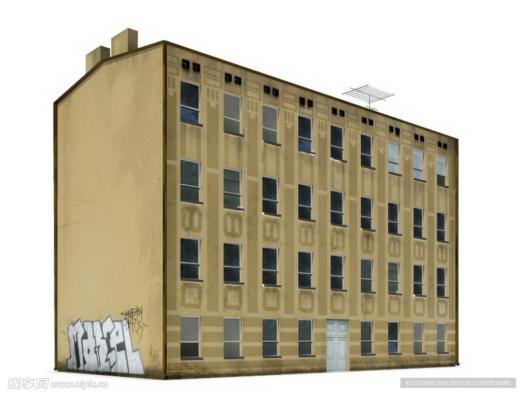 室外建筑 建筑模型