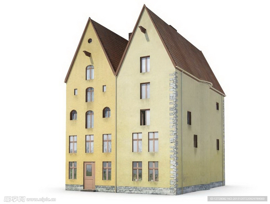 室外建筑 建筑模型