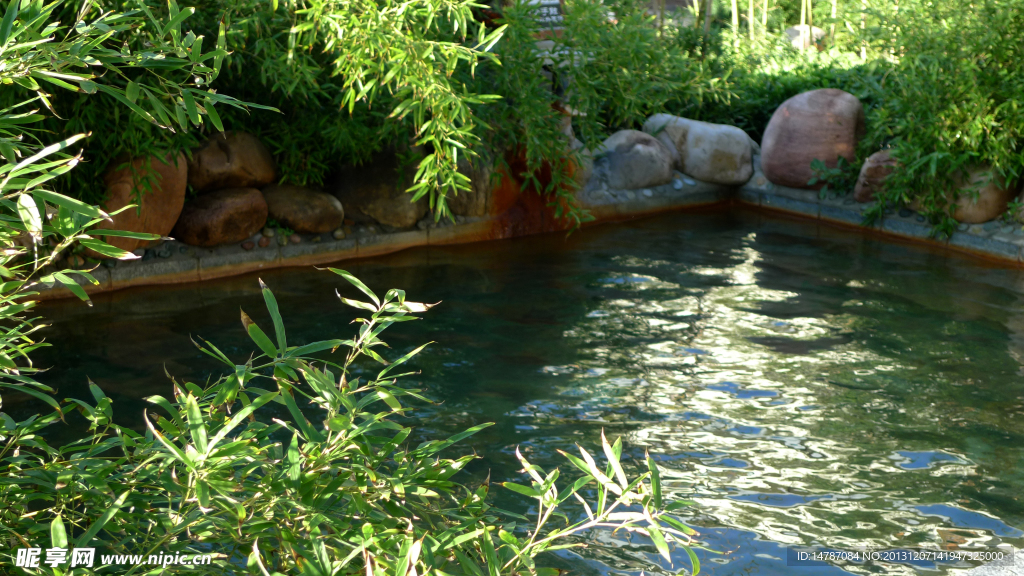 竹影温泉池