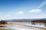 电厂坝东开河风景