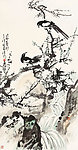 喜鹊白梅