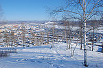 五峰山冬天雪景