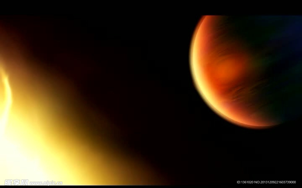 宇宙星球视频素材