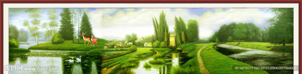 风景油画