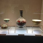 出土文物彩绘陶瓷