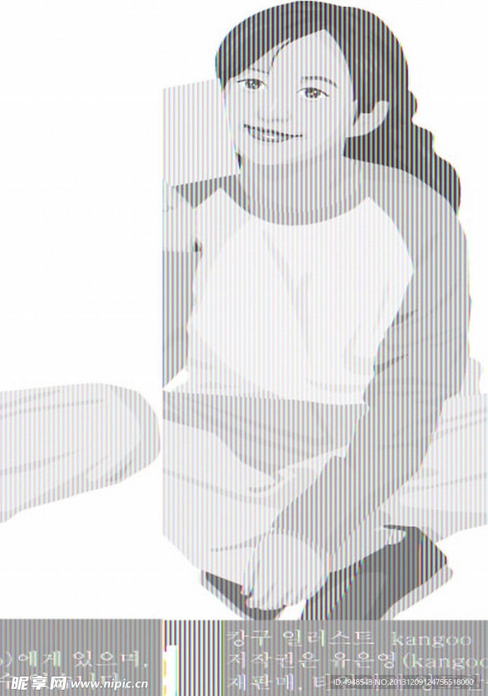 矢量人物女人
