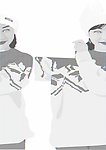 韩国时尚矢量素材女人