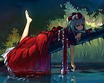 手绘美女