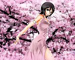 手绘美女