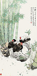 小憩国画