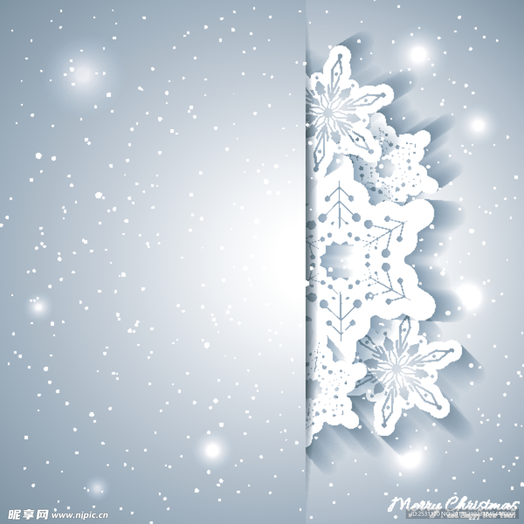 雪花背景