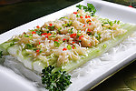 粉丝蒸丝瓜