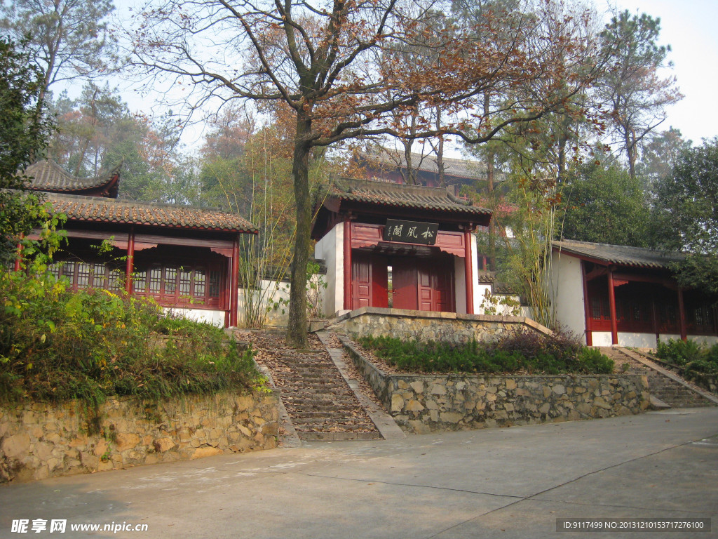 鄂州西山松风阁建筑群