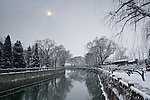 昆玉河雪景