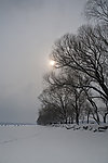 昆明湖雪景