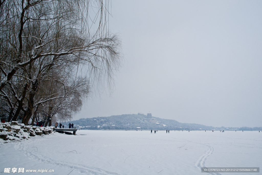 颐和园雪景