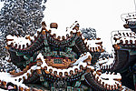 积雪的楼阁