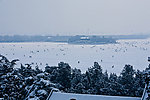 白雪覆盖的昆明湖