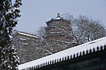 回廊上的佛香阁