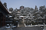 佛香阁下的庭院