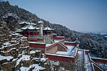 转轮藏雪景