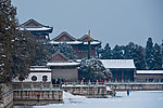 昆明湖雪景