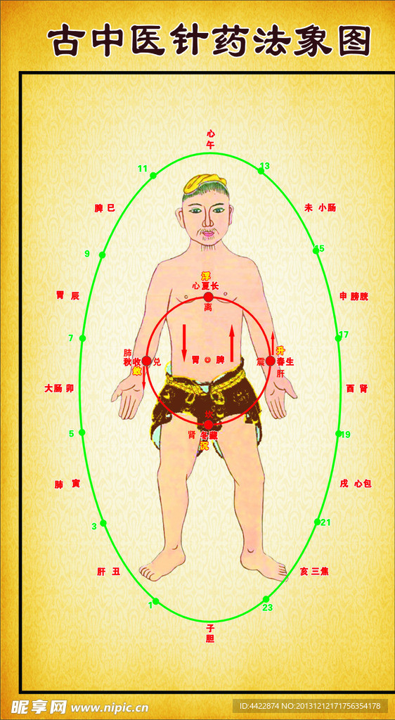 古中医针药法象图