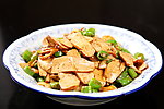 青椒炒香干