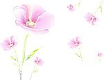 野花矢量素材