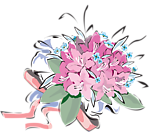 手绘花束