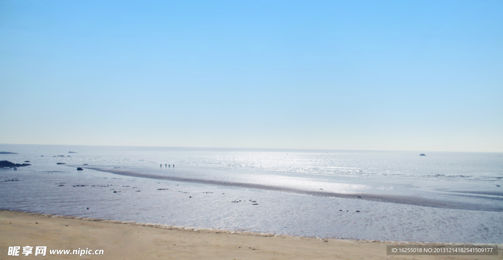 大海 海边 天空