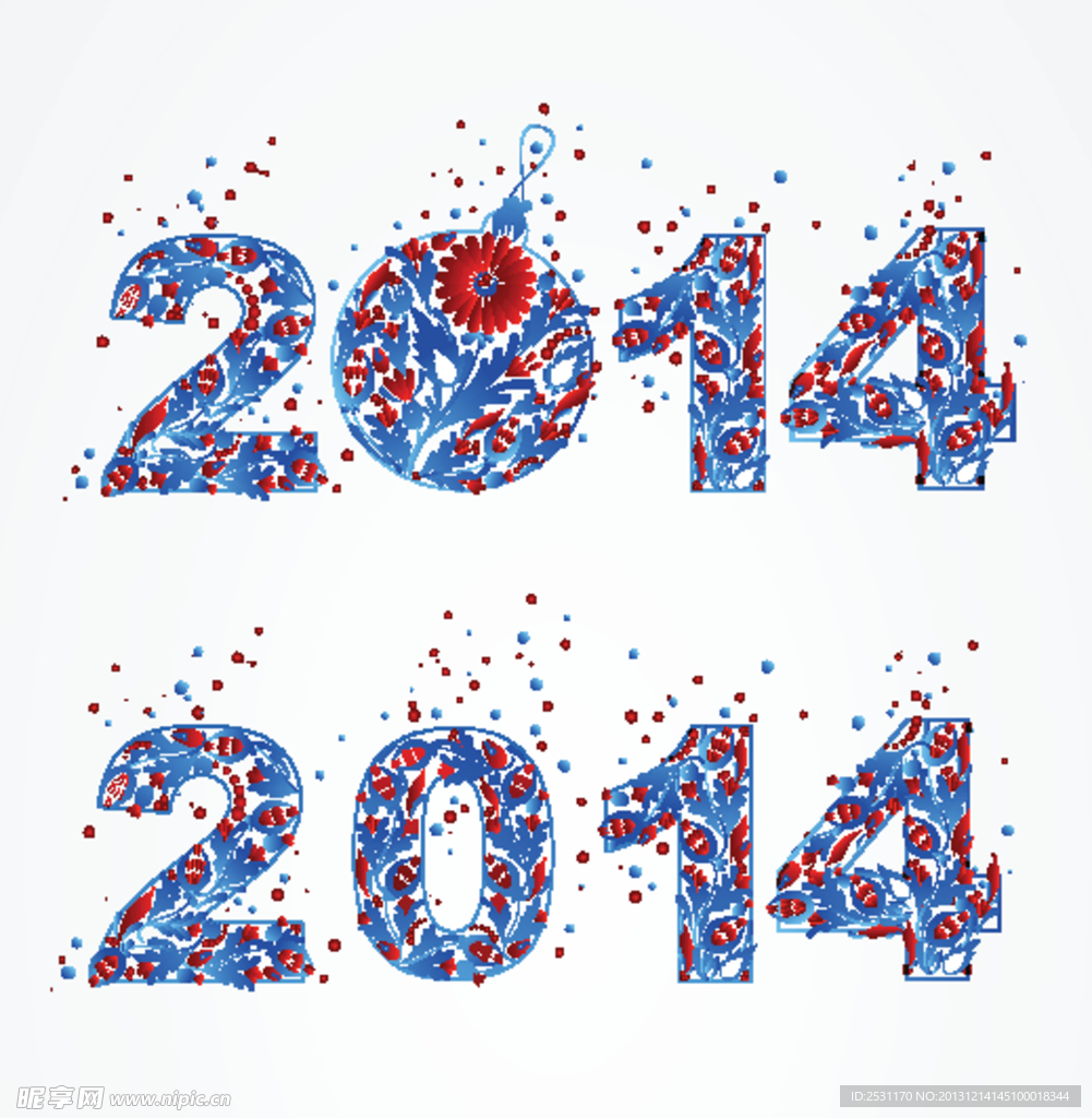 2014新年背景